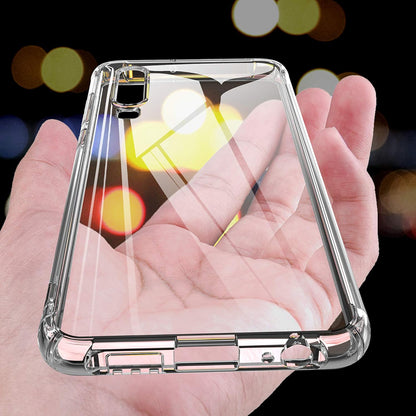Custodia per Huawei P30, Techsuit, Shockproof Clear, Trasparente