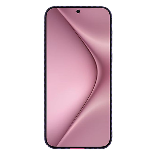 Hülle für Huawei Pura 70, Techsuit, Carbonite FiberShell, Lila