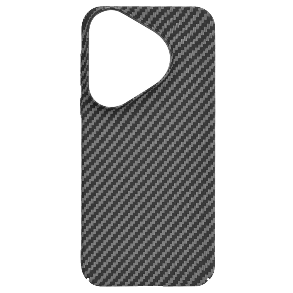 Coque pour Huawei Pura 70, Techsuit, Carbonite FiberShell, Noire