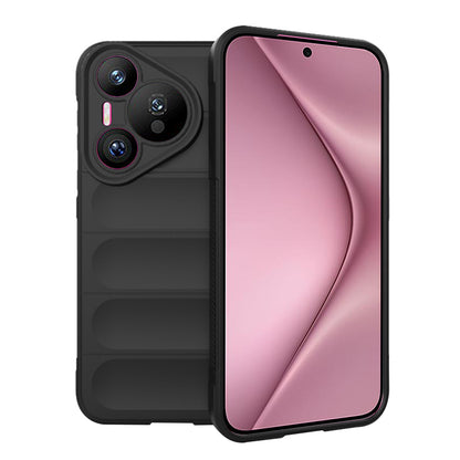 Hülle für Huawei Pura 70, Techsuit, Magic Shield, Schwarz