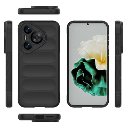 Hülle für Huawei Pura 70, Techsuit, Magic Shield, Schwarz
