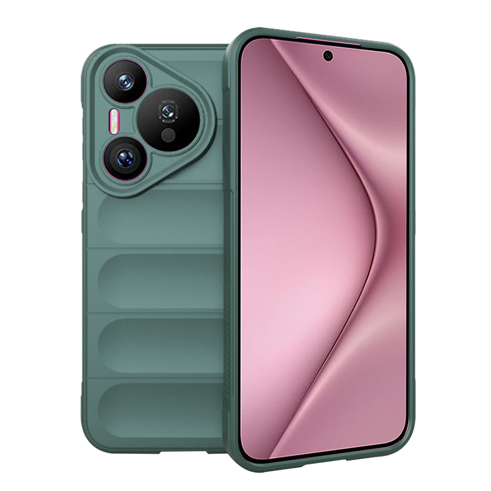 Coque pour Huawei Pura 70, Techsuit, Magic Shield, Vert
