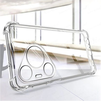 Hülle für Huawei Pura 70, Techsuit, stoßfest klar, transparent