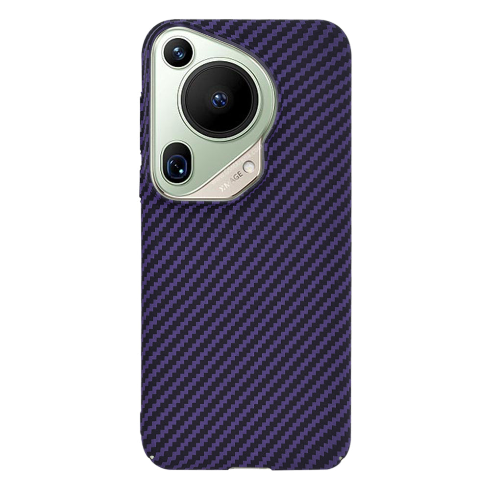 Coque pour Huawei Pura 70 Ultra, Techsuit, Carbonite FiberShell, Violet