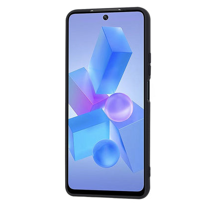 Coque pour Infinix Hot 40 / Hot 40 Pro, Techsuit, SoftFlex, Noire