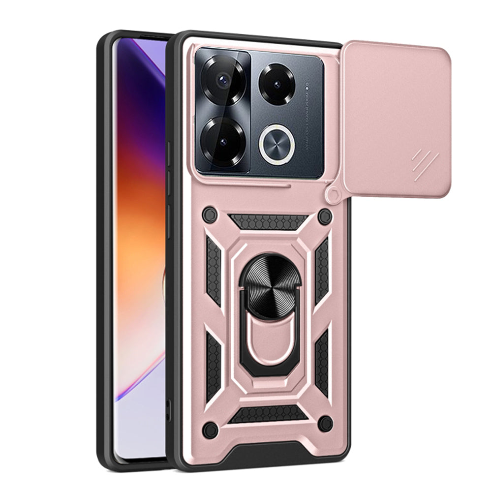 Hülle für Infinix Note 40 Pro+, Techsuit, CamShield, Rosa