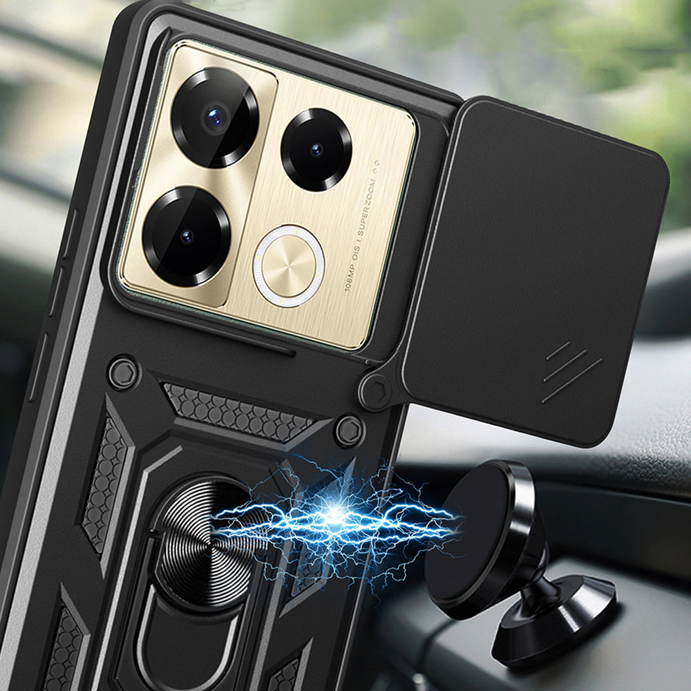 Hülle für Infinix Note 40 Pro+, Techsuit, CamShield, Rosa