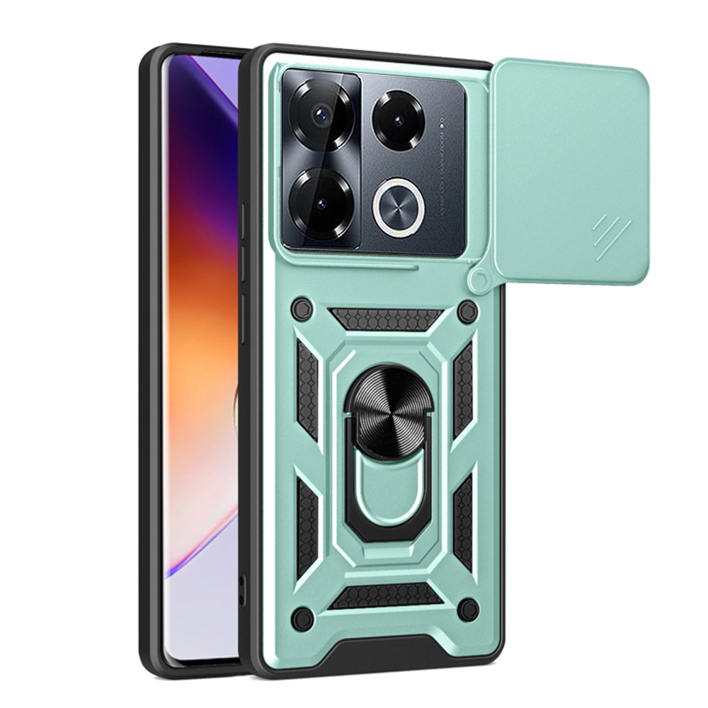 Hülle für Infinix Note 40 Pro+, Techsuit, CamShield, Grün