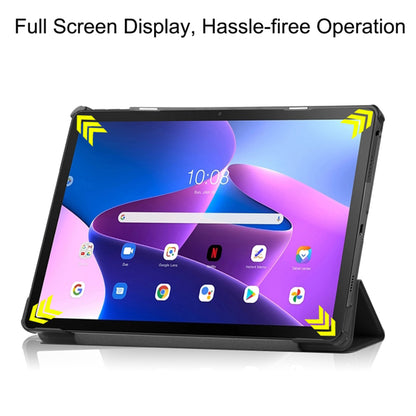 Custodia per Lenovo Tab M10 Gen 3, Techsuit, FoldPro, Nera
