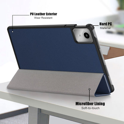 Housse pour Lenovo Tab M11, Techsuit, FoldPro, Bleue