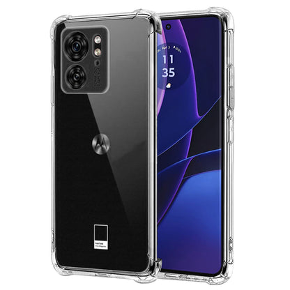 Custodia per Motorola Edge (2023) / Edge 40, Techsuit, Shockproof Clear, Trasparente