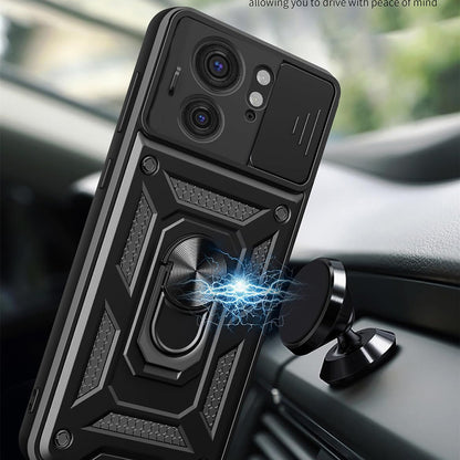 Custodia per Motorola Edge 40, Techsuit, CamShield, Nera