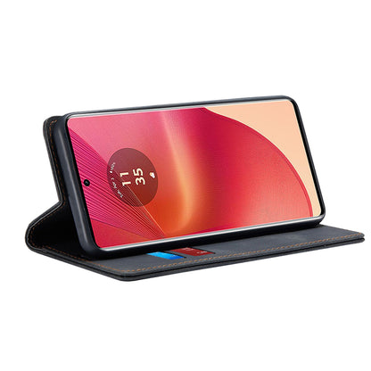 Custodia per Motorola Edge 50 Fusion, Techsuit, Confy, Nera