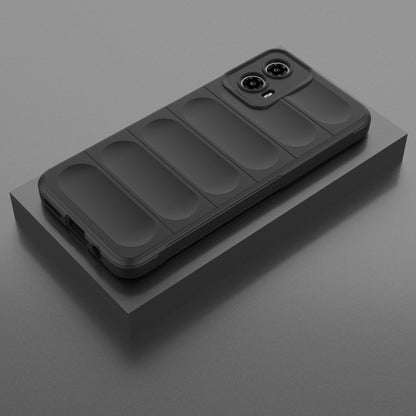 Hülle für Motorola Edge 50 Fusion, Techsuit, Magic Shield, Schwarz