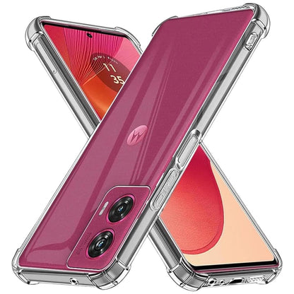 Coque pour Motorola Edge 50 Fusion, Techsuit, Antichoc Claire, Transparente