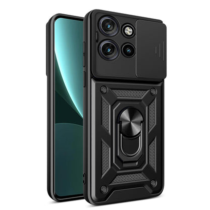 Custodia per Motorola Edge 50 Neo, Techsuit, CamShield, Nera