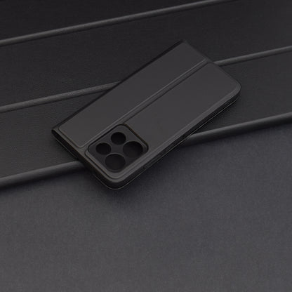 Coque pour Motorola Edge 50 Neo, Techsuit, Magskin Book, Noire