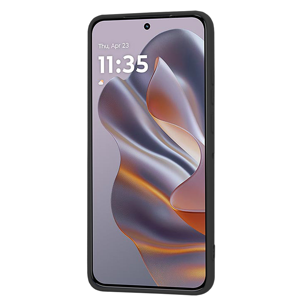 Custodia per Motorola Edge 50 Neo, Techsuit, SoftFlex, Nera