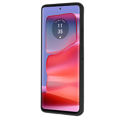 Custodia per Motorola Edge 50 Pro, Techsuit, Glinth, Nera