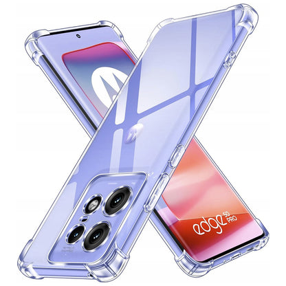 Coque pour Motorola Edge 50 Pro, Techsuit, Anti-choc Claire, Transparente