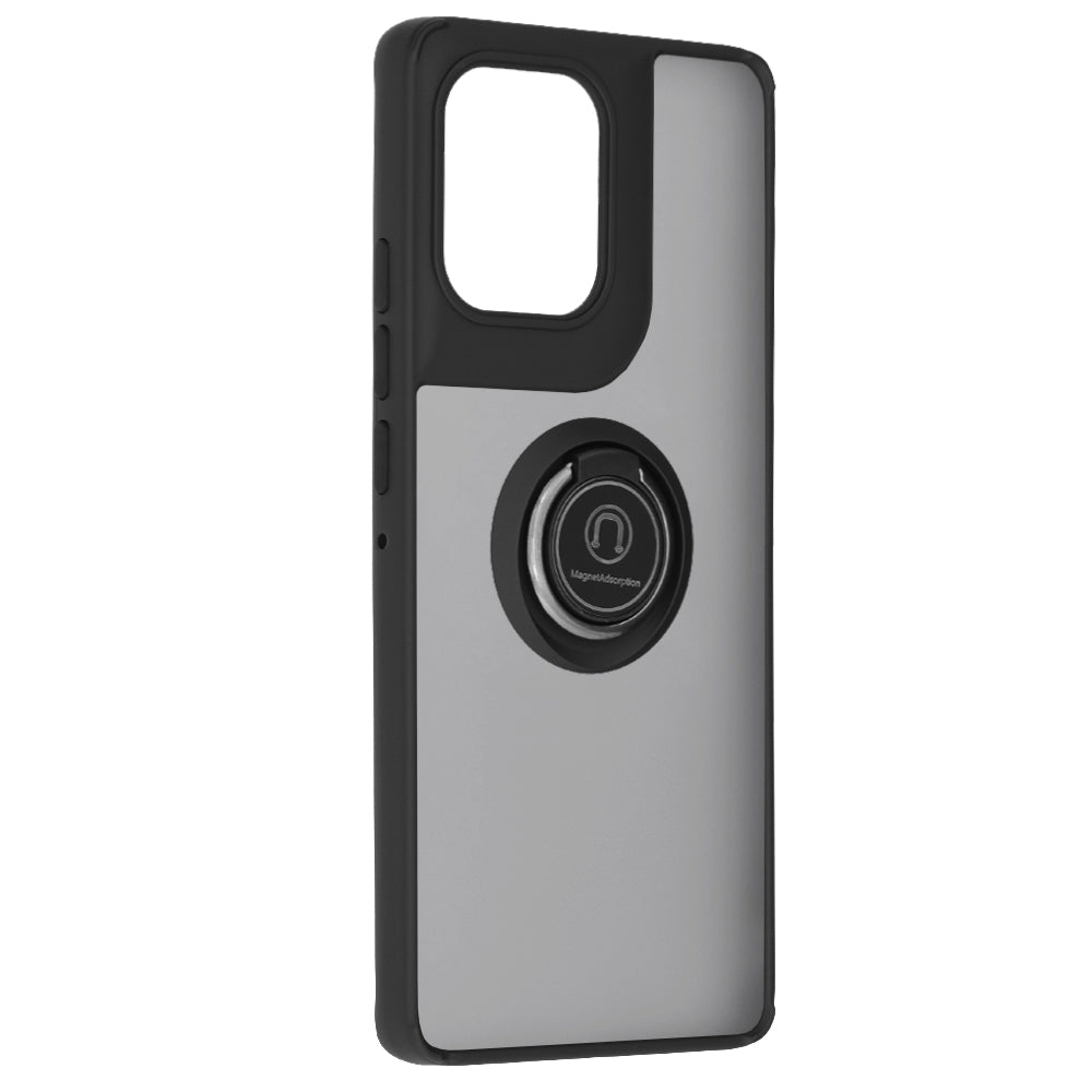 Hülle für Motorola Edge 50, Techsuit, Glinth, Schwarz