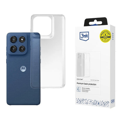 Custodia per Motorola Edge 60, 3MK, Armor, Trasparente