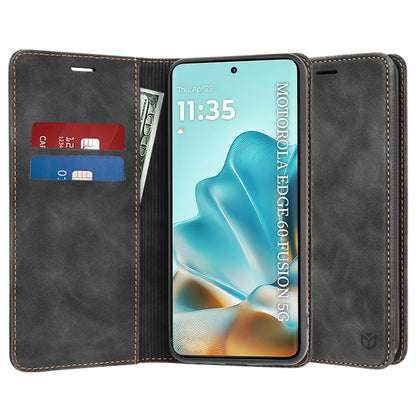 Hülle für Motorola Edge 60 Fusion / Edge 60, Techsuit, Confy, Schwarz