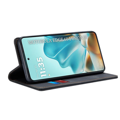 Hülle für Motorola Edge 60 Fusion / Edge 60, Techsuit, Confy, Schwarz
