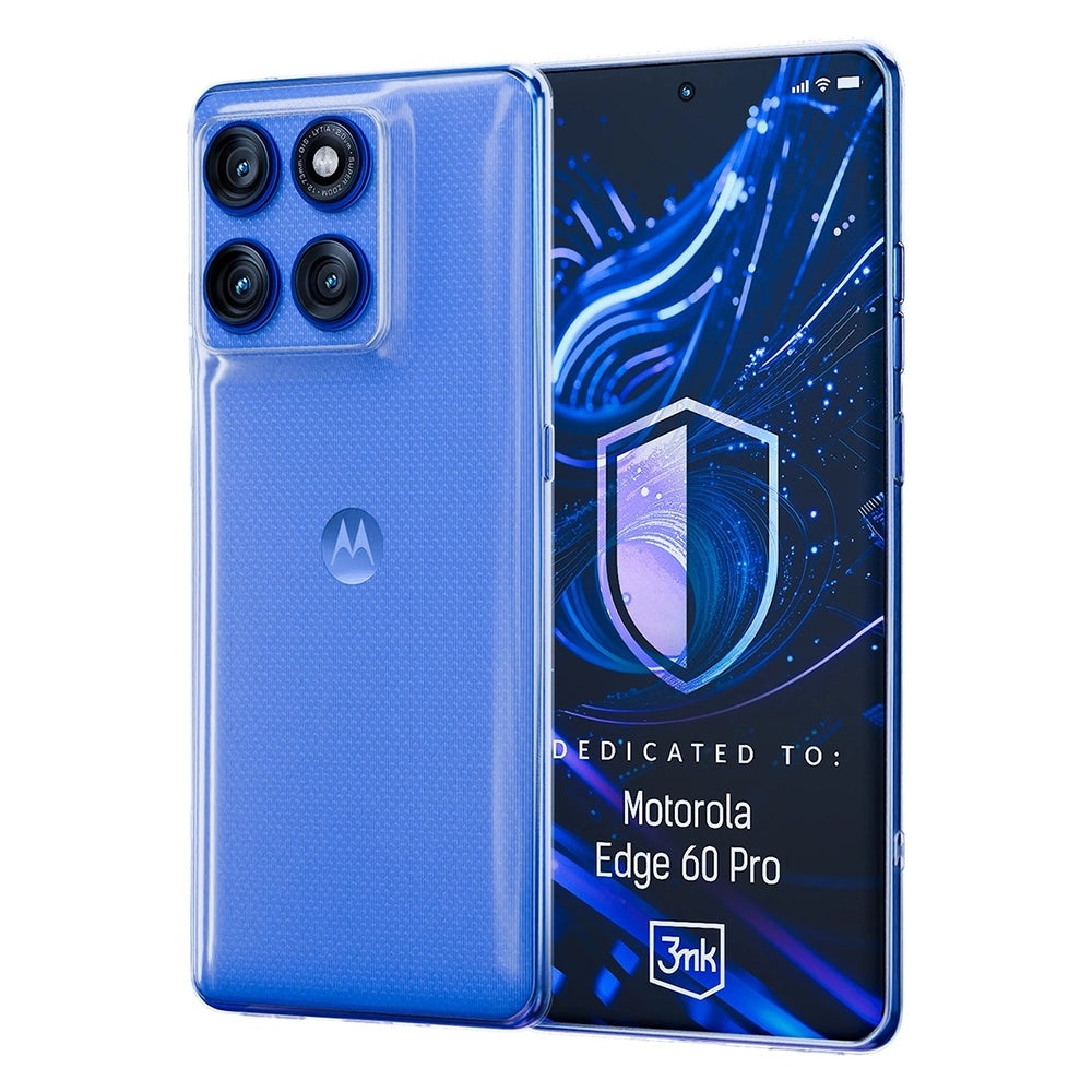 Custodia per Motorola Edge 60 Pro, 3MK, Clear, Trasparente