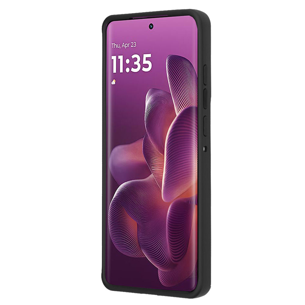 Custodia per Motorola Edge 60 Pro, Techsuit, Glinth, Nera