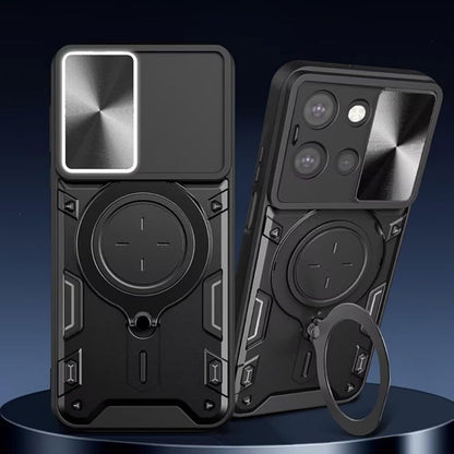 Custodia per Motorola Edge 70 Fusion, Techsuit, CamGuard Pro, Nera