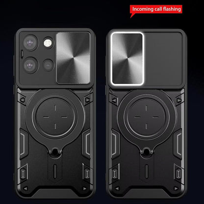 Custodia per Motorola Edge 70 Fusion, Techsuit, CamGuard Pro, Nera