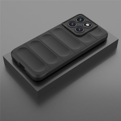 Étui pour Motorola Edge 70 Fusion, Techsuit, Magic Shield, Noir