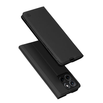 Custodia per Motorola Edge 70 Fusion, Techsuit, Magskin Book, Nera