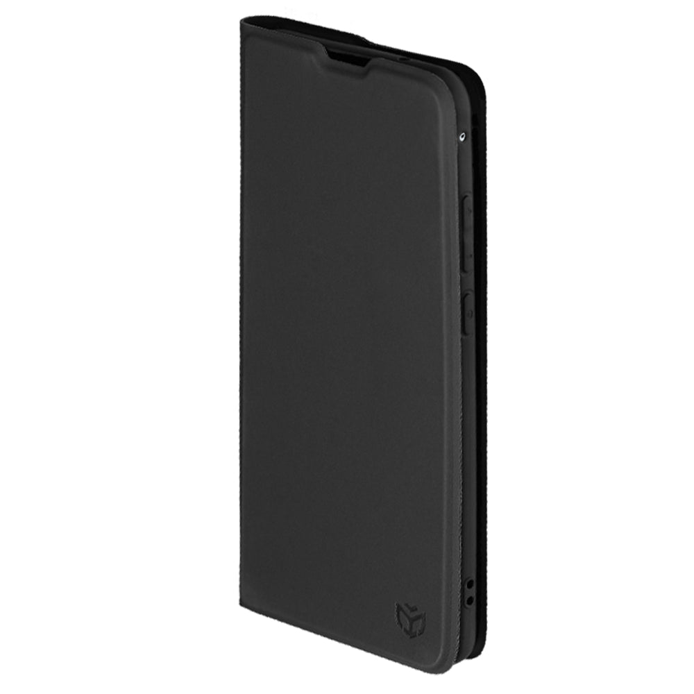Custodia per Motorola Edge 70 Fusion, Techsuit, Magskin Book, Nera