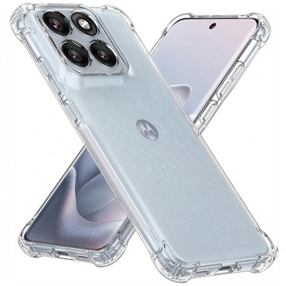 Hülle für Motorola Edge 70 Fusion, Techsuit, Shockproof Clear, Transparent