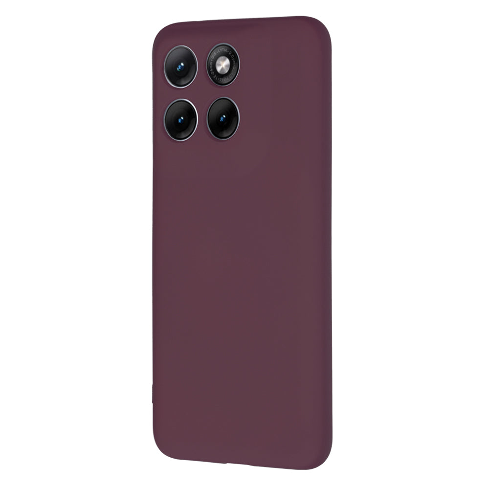 Coque pour Motorola Edge 70 Fusion, Techsuit, SoftFlex, Bordeaux