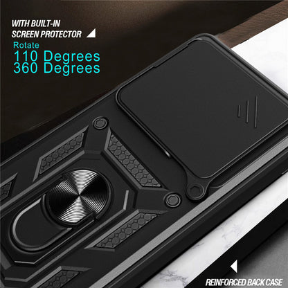Custodia per Motorola Edge 70 Max, Techsuit, CamShield, Blu