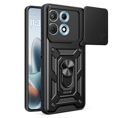 Hülle für Motorola Edge 70 Max, Techsuit, CamShield, Schwarz