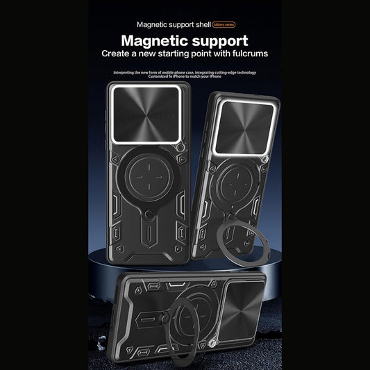 Custodia per Motorola Edge 70 Pro, Techsuit, CamGuard Pro, Nera