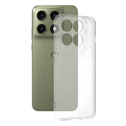 Coque pour Motorola Edge 70 Pro, Techsuit, Claire, Transparente