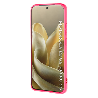 Coque pour Motorola Edge 70 Pro, Techsuit, SoftFlex, Rose Foncé