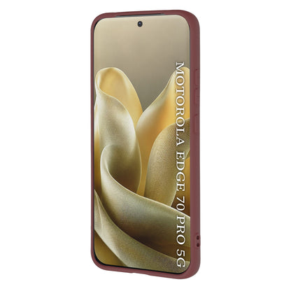 Custodia per Motorola Edge 70 Pro, Techsuit, SoftFlex, Vinaccia