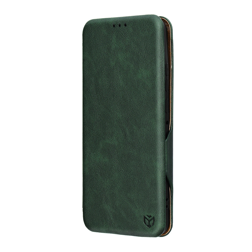 Custodia per Motorola Edge 70, Techsuit, Safe Wallet Plus, Verde