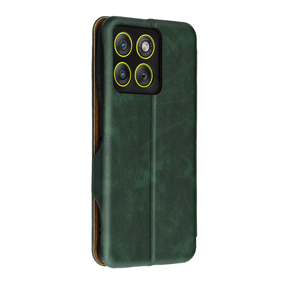 Custodia per Motorola Edge 70, Techsuit, Safe Wallet Plus, Verde