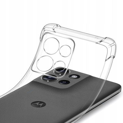 Custodia per Motorola Edge 70, Techsuit, Shockproof Clear, Trasparente