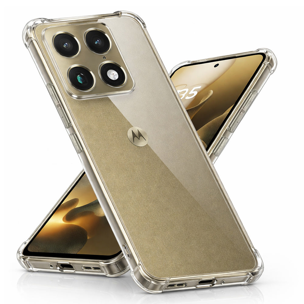 Hülle für Motorola Edge 70 Ultra / Signature, Techsuit, Shockproof Clear, Transparent