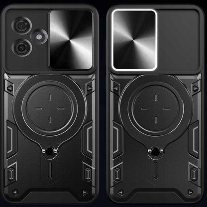 Custodia per Motorola Moto G86, Techsuit, CamGuard Pro, Nera