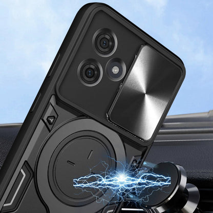 Custodia per Motorola Moto G86, Techsuit, CamGuard Pro, Nera