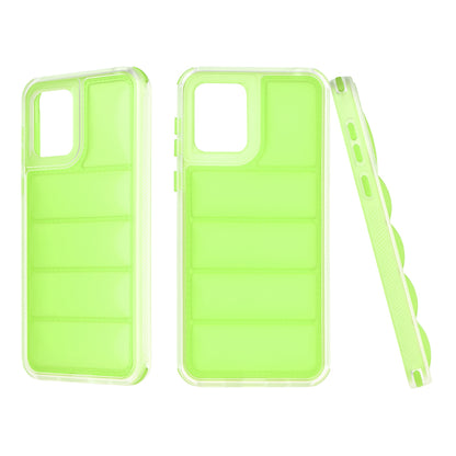 Hülle für Motorola Moto E13, Techsuit, Wave Shield, Grün